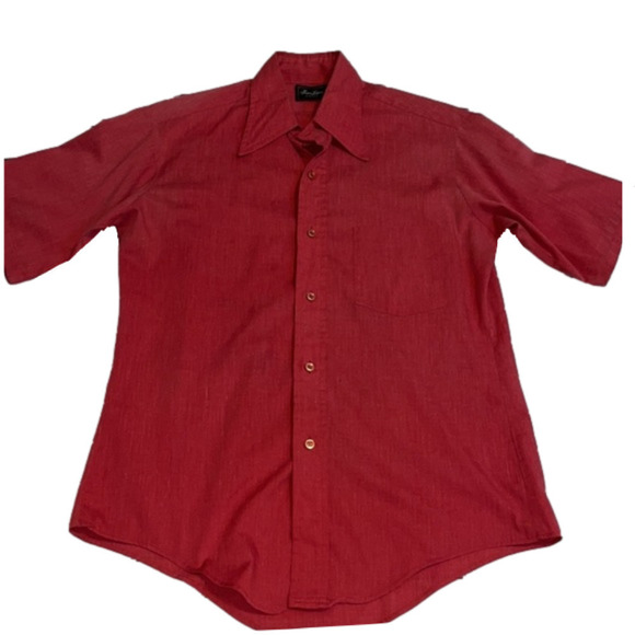 BLOCK Sportswear Trace Legere Vintage USA Made Button Down Shirt Size M - Picture 1 of 13